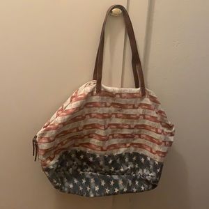 American Flag Duffle Bag